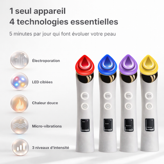 Ageless Pro™ 4-en-1 — L’appareil visage qui transforme votre routine